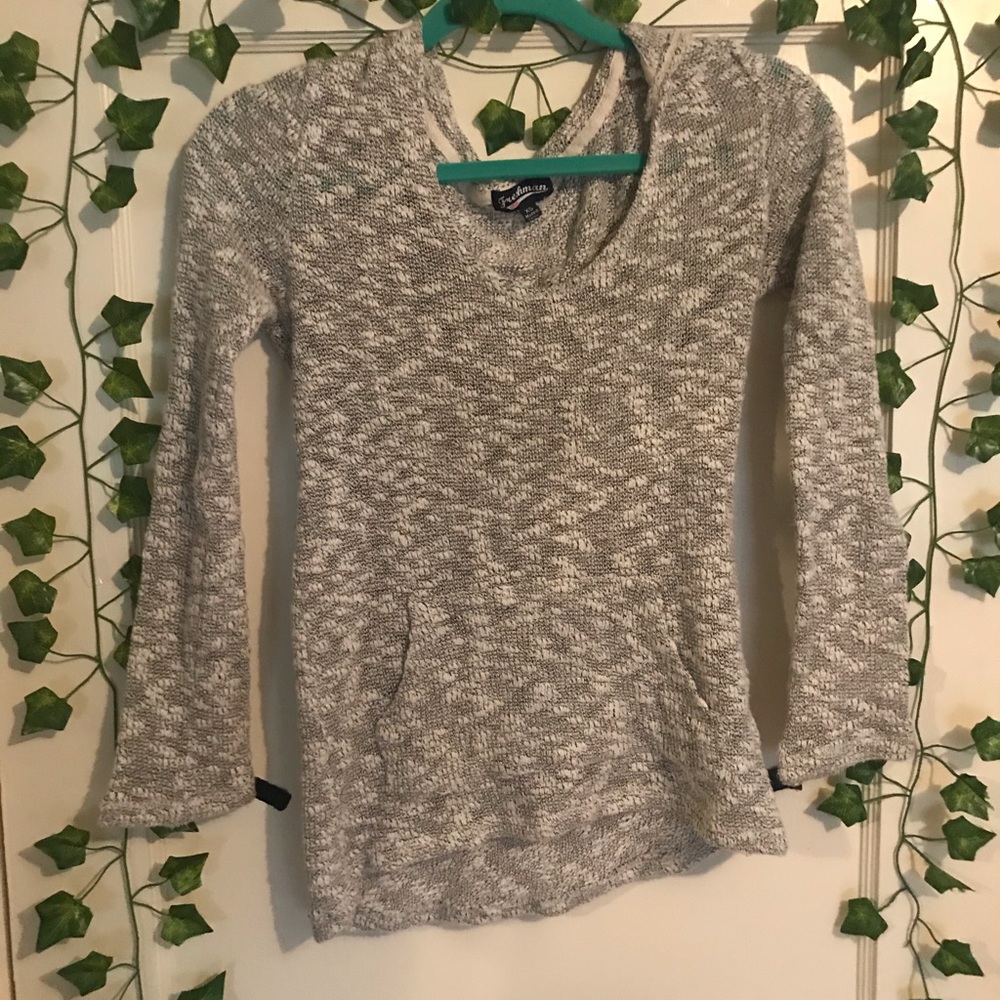 Grey hoodie